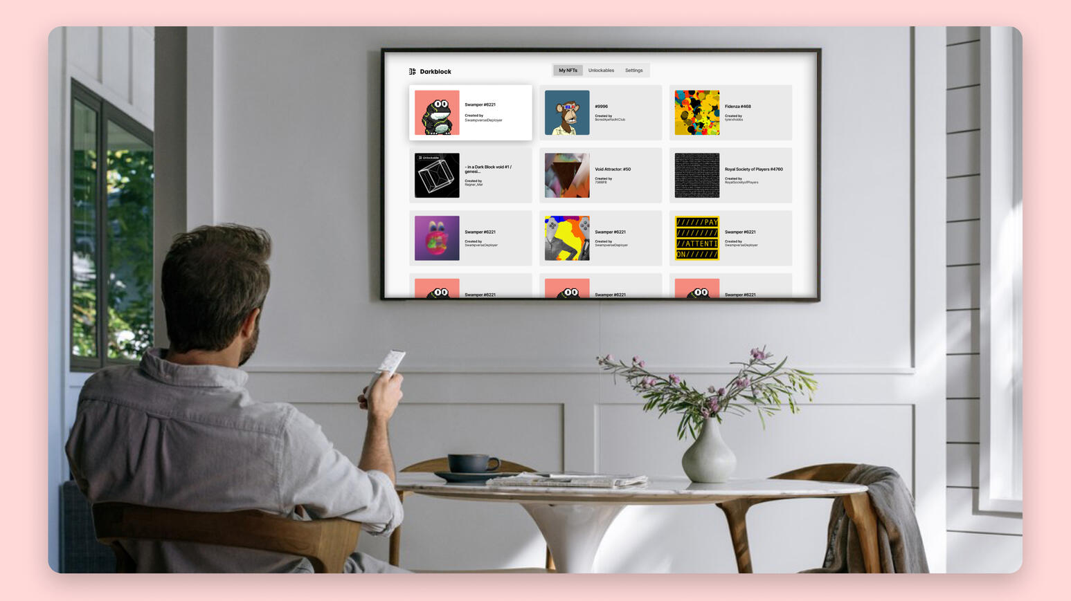 The Darkblock TV app